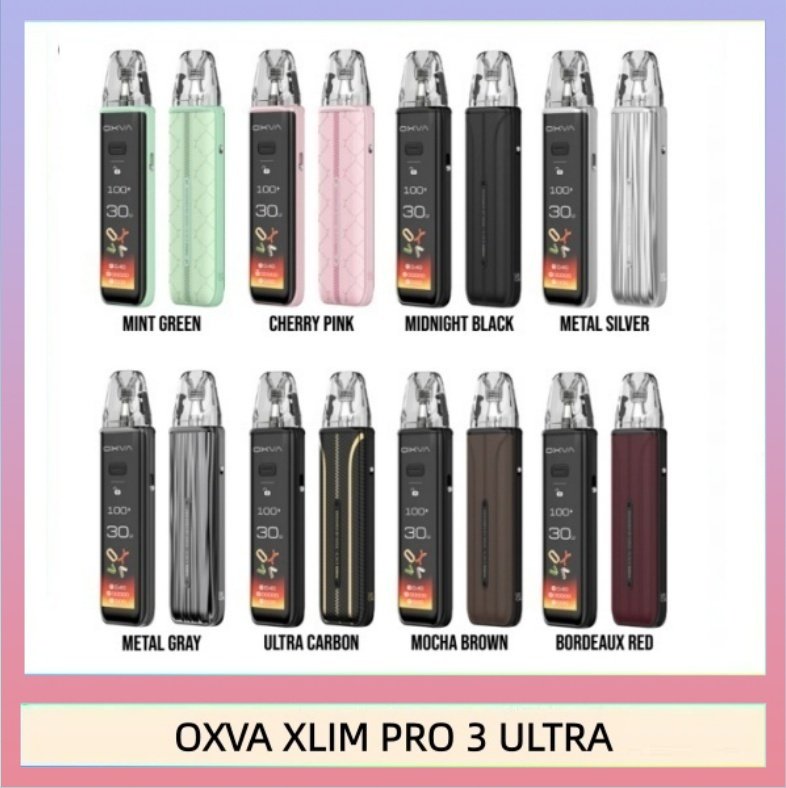 OXVA XLIM PRO 3 ULTRA OXVA XLIM PRO 3 ULTRA 奧創小蠻牛觸屏螢幕電子煙主機空倉